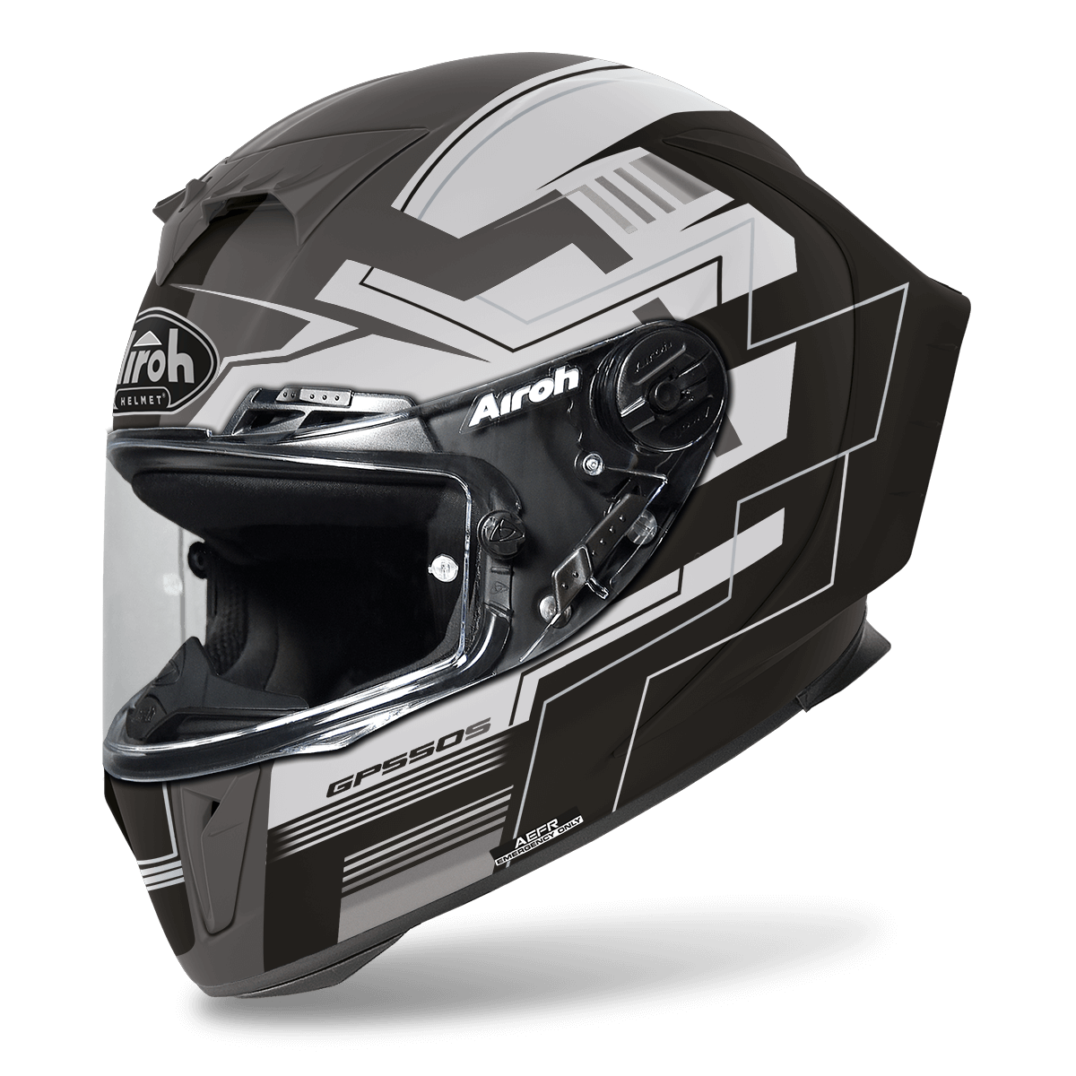 Helmet Gp550 S Challenge Black Matt